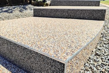 Le tapis de pierre antidérapant
